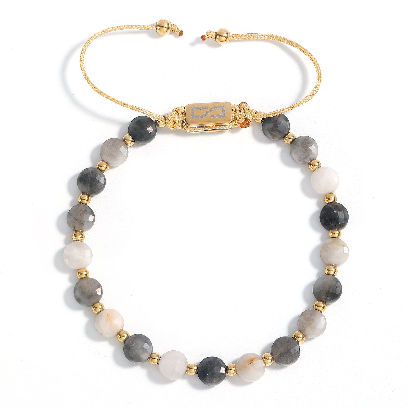 צמיד חרוזי אבנים - דגם אוסקר